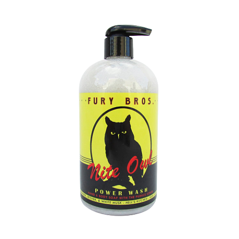 Fury Bros. Nite Owl Power Wash 16oz 沐浴露