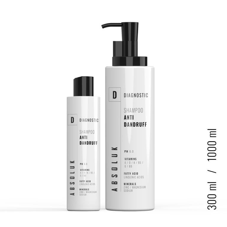 ABSOLUK ANTI DANDRUFF SHAMPOO 300ML / 1000ML去頭皮