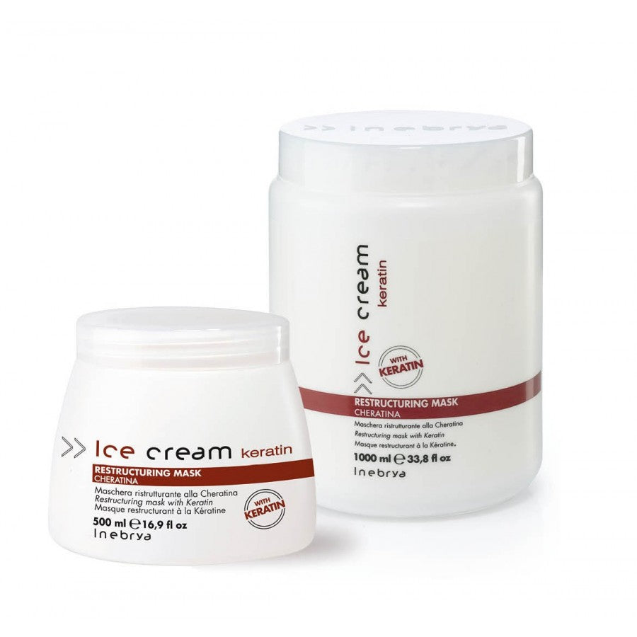 Inebrya Keratin Restructuring Mask角蛋白焗油500ml /1000ml