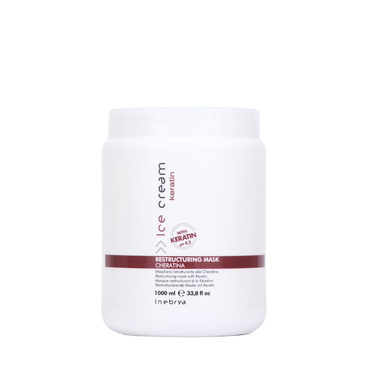 Inebrya Keratin Restructuring Mask角蛋白焗油500ml /1000ml