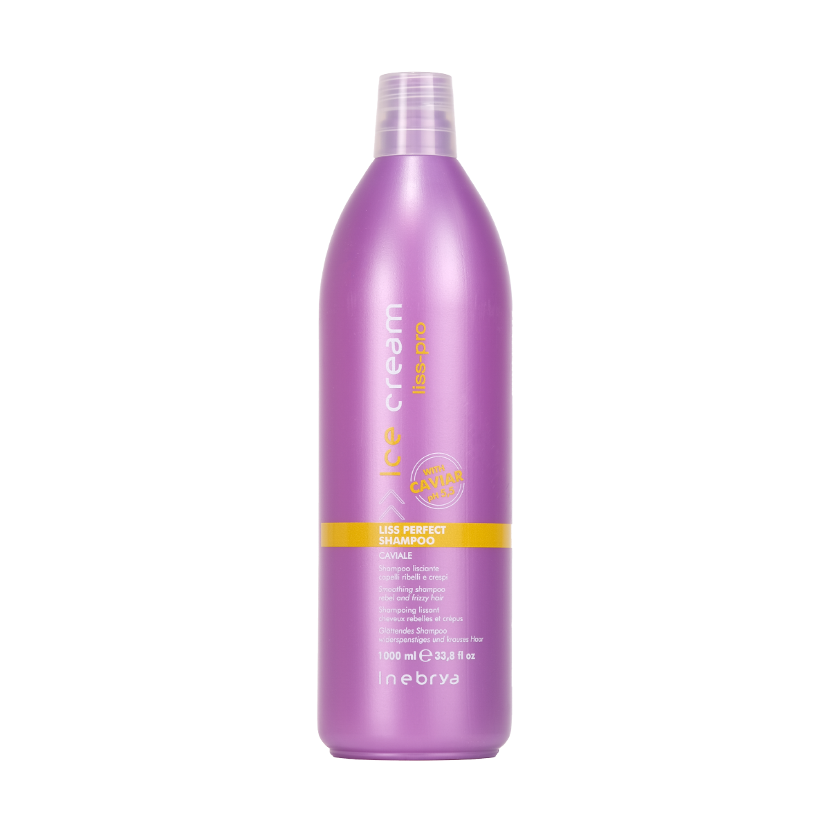 Inebrya Ice Cream Liss Perfect Shampoo 1000ml 魚子直髮洗頭水
