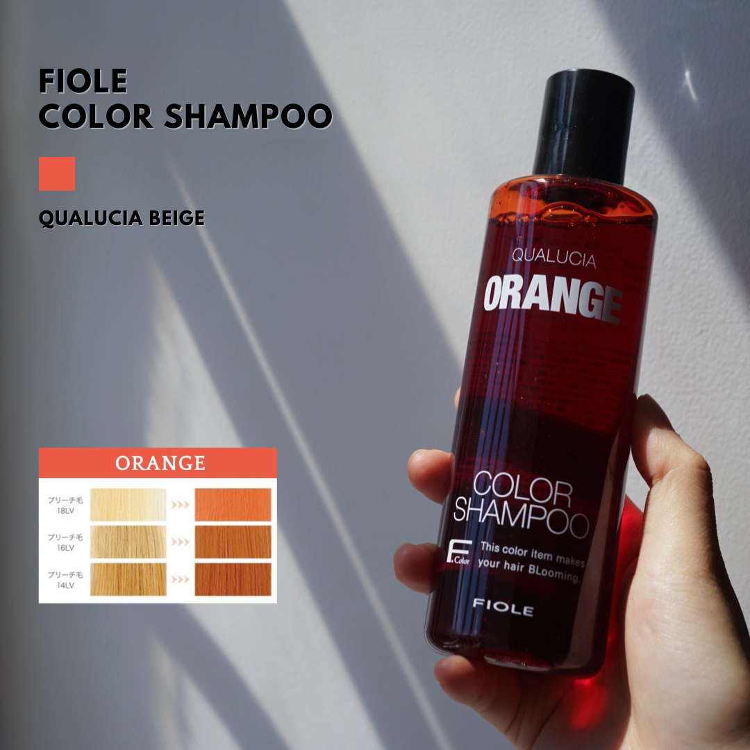 FIOLE QUALUCIA COLOR SHAMPOO 護色補色去黃洗髮水