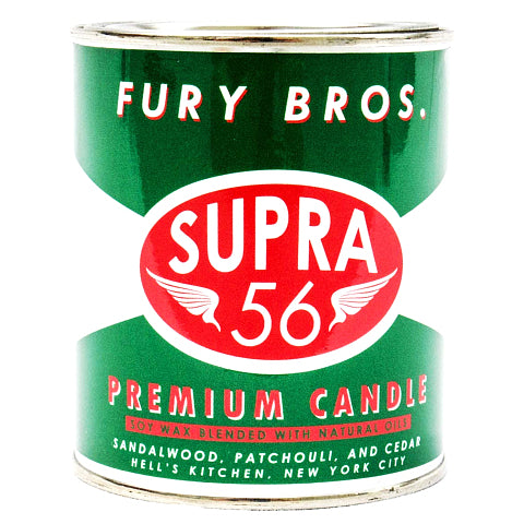 Fury Bros. Supra 56 Premium Candle 12.5oz Scented Candle | Explorer