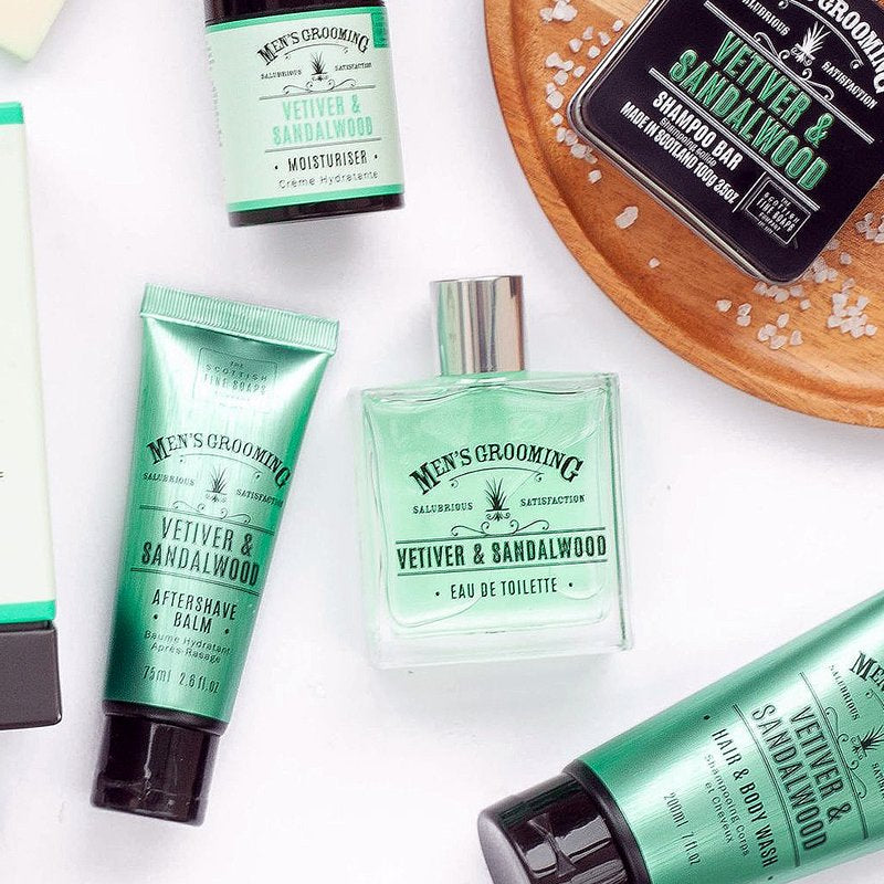 英國Scottish Fine Soaps – 能量男士香水(檀木香根草)