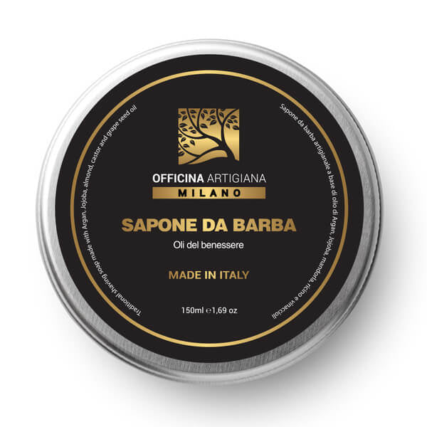 Officina Artigianal Sapone da Barba Shaving Soap 150ml 奢華剃鬚膏 濃縮5款植物油