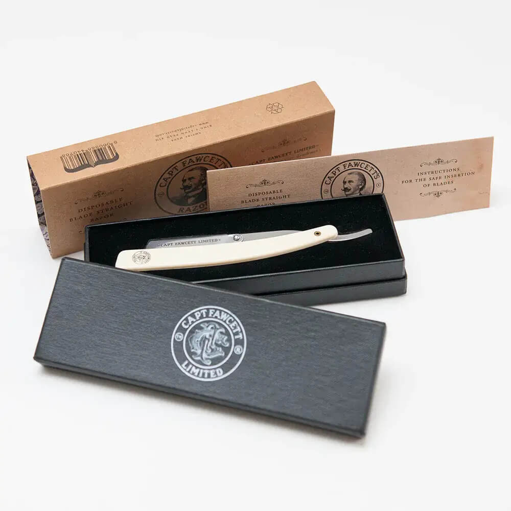 Captain Fawcett’s Disposable Blade Straight Razor 雪菲爾手工剃刀
