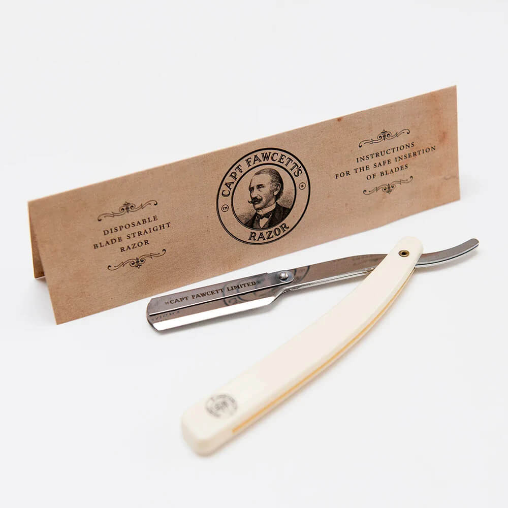 Captain Fawcett’s Disposable Blade Straight Razor 雪菲爾手工剃刀