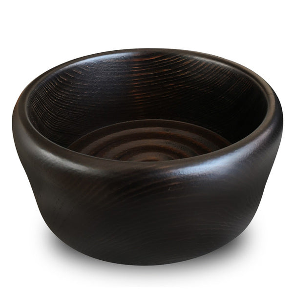The Goodfellas smile shaving bowl – Rasoi” 螺旋 ” 山毛櫸剃鬚碗 加寬加高