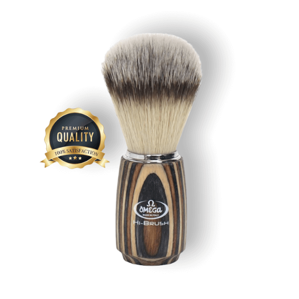 意大利 OMEGA 剃鬚刷 46751 HI Brush (極細纖維) 禮盒裝
