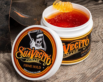 SUAVECITO FIRM HOLD POMADE 113G 美國骷髏頭 水溶性髮油