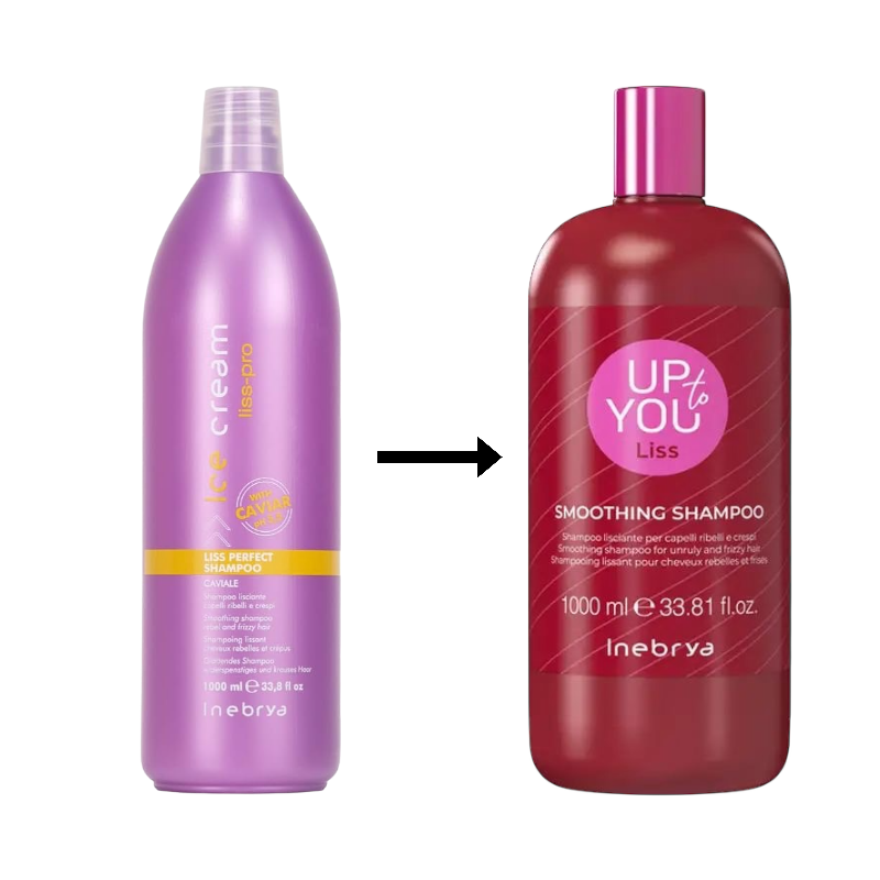 Inebrya Ice Cream Smoothing Shampoo 1000ml