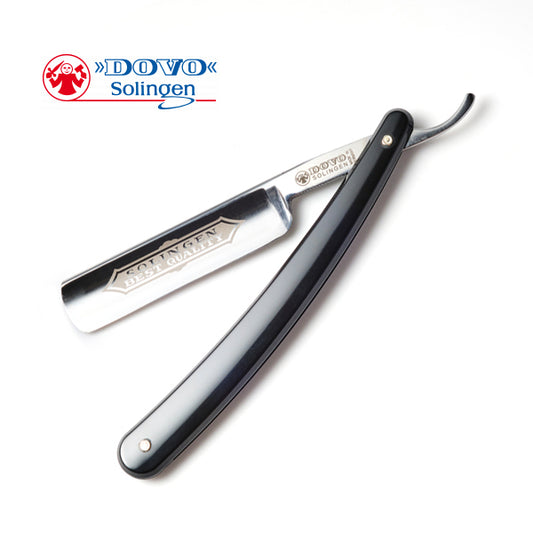 German Dovo carbon steel straight razor 100 581 BEST QUALITY high quality series black celluloid handle