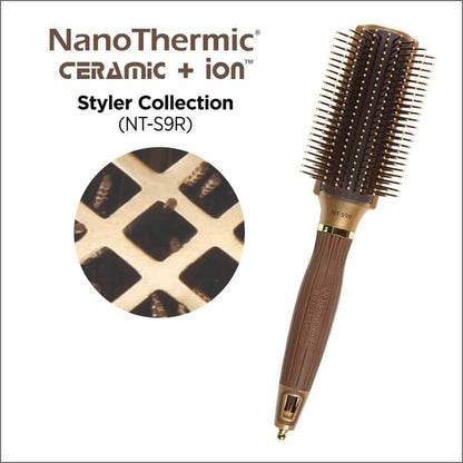 NanoThermic Ceramic + Ion Styler Styling brush 納米陶瓷離子板梳