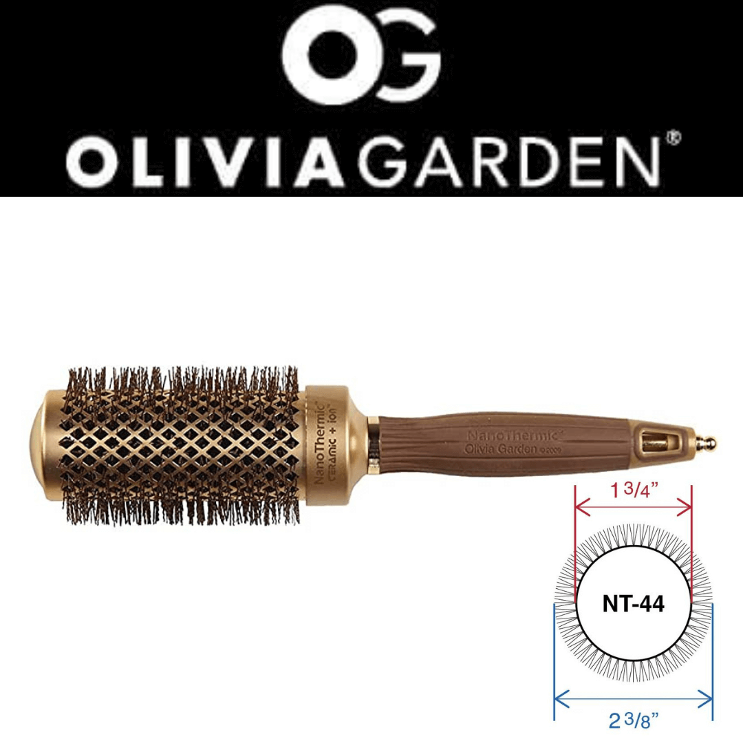 Olivia Garden NanoThermic Round Thermal hair brush 納米陶瓷卷梳 Nt34 /Nt44