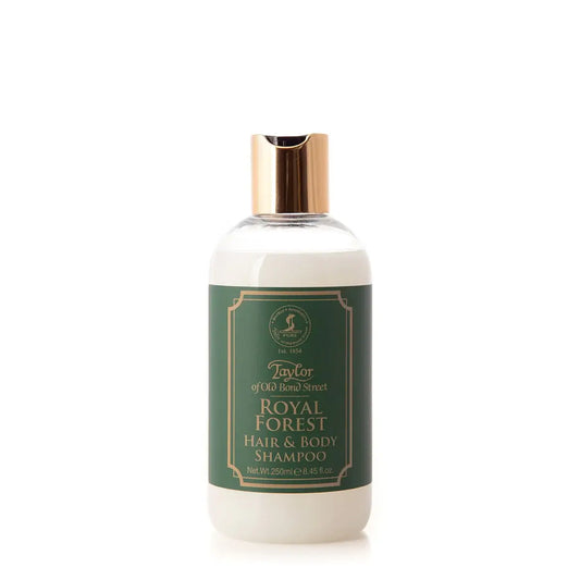 Taylor of Old Bond Street Royal Forest Hair &amp; Body Shampoo 250ml Royal Forest 2-in-1 Shampoo and Body Wash