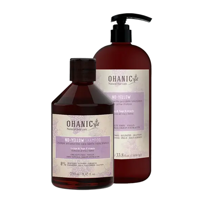 OHANIC NO YELLOW SHAMPOO 250ML/1000ML anti-yellowing shampoo