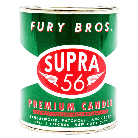 Fury Bros. Supra 56 Premium Candle 12.5oz Scented Candle | Explorer 