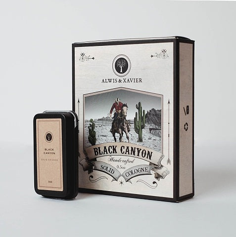 Alwis and Xavier Black Canyon Solid Cologne