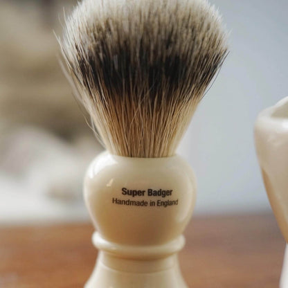 Taylor of Old Bond Street Contemporary Super Badger Shaving Brush (10cm) 仿象牙超級獾毛刷