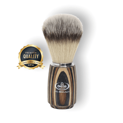 意大利 OMEGA 剃鬚刷 46751 HI Brush (極細纖維) 禮盒裝